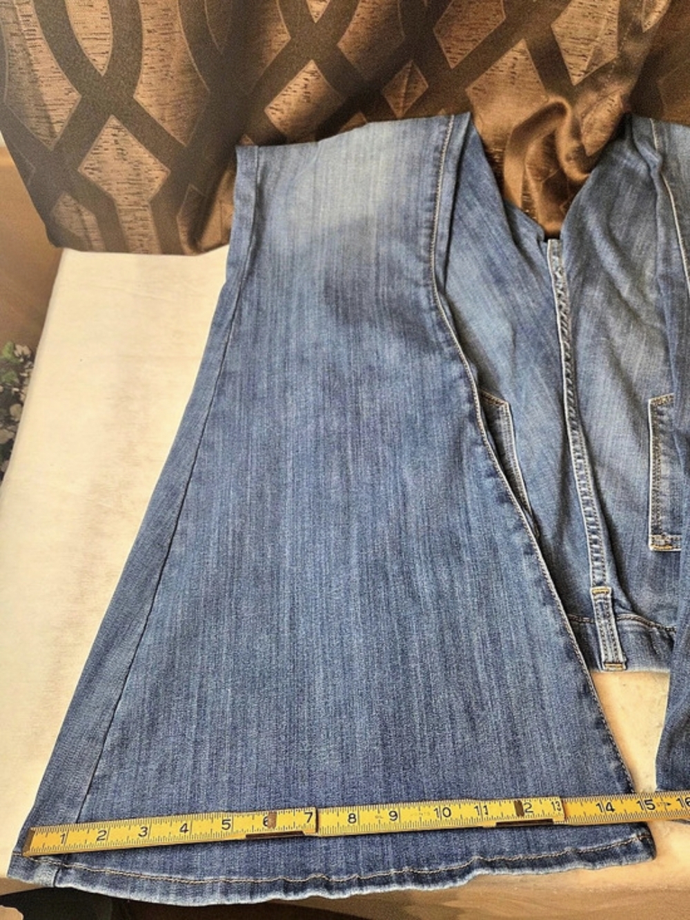 Judy Blue Pull On Super Flare Jeans Waist 15/32 - Picture 9 of 15